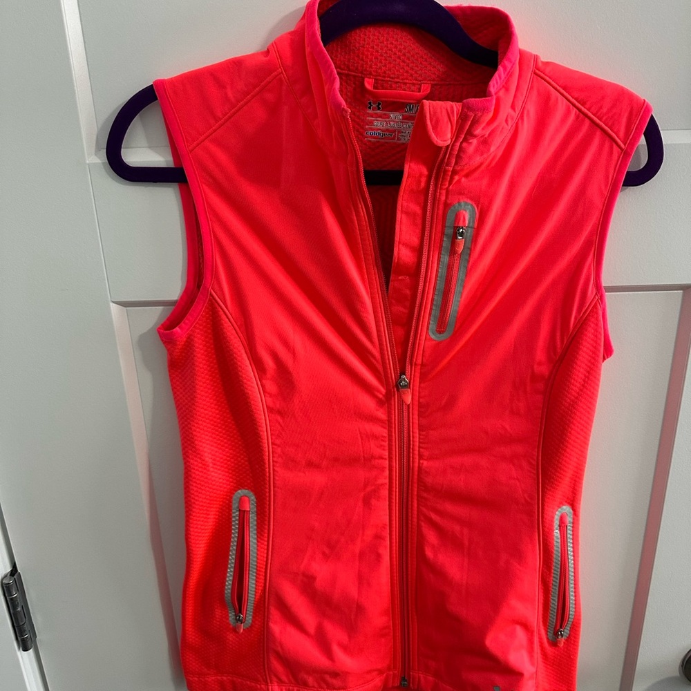 Under Armour Bright Pink ColdGear Vest